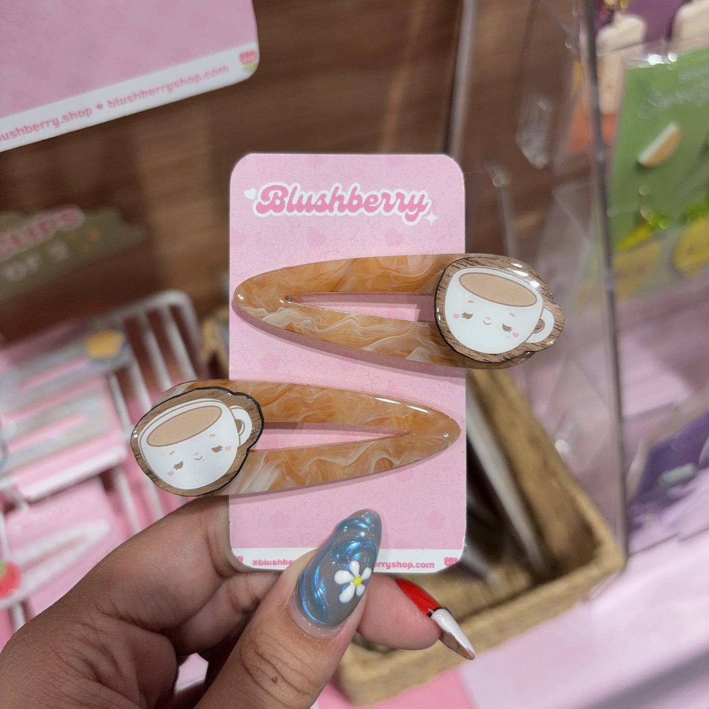 Coffee Hairclips
