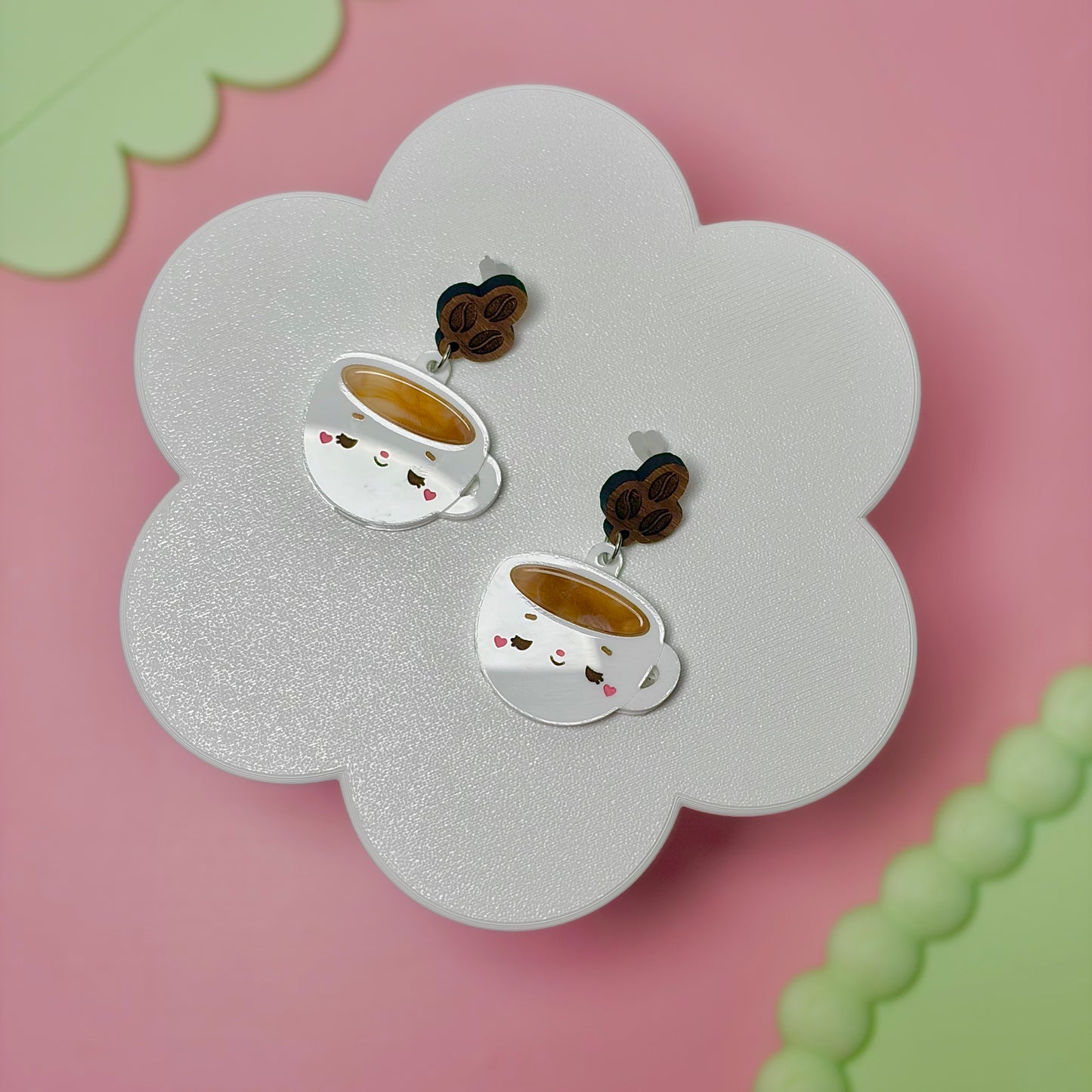 Coffee Earrings