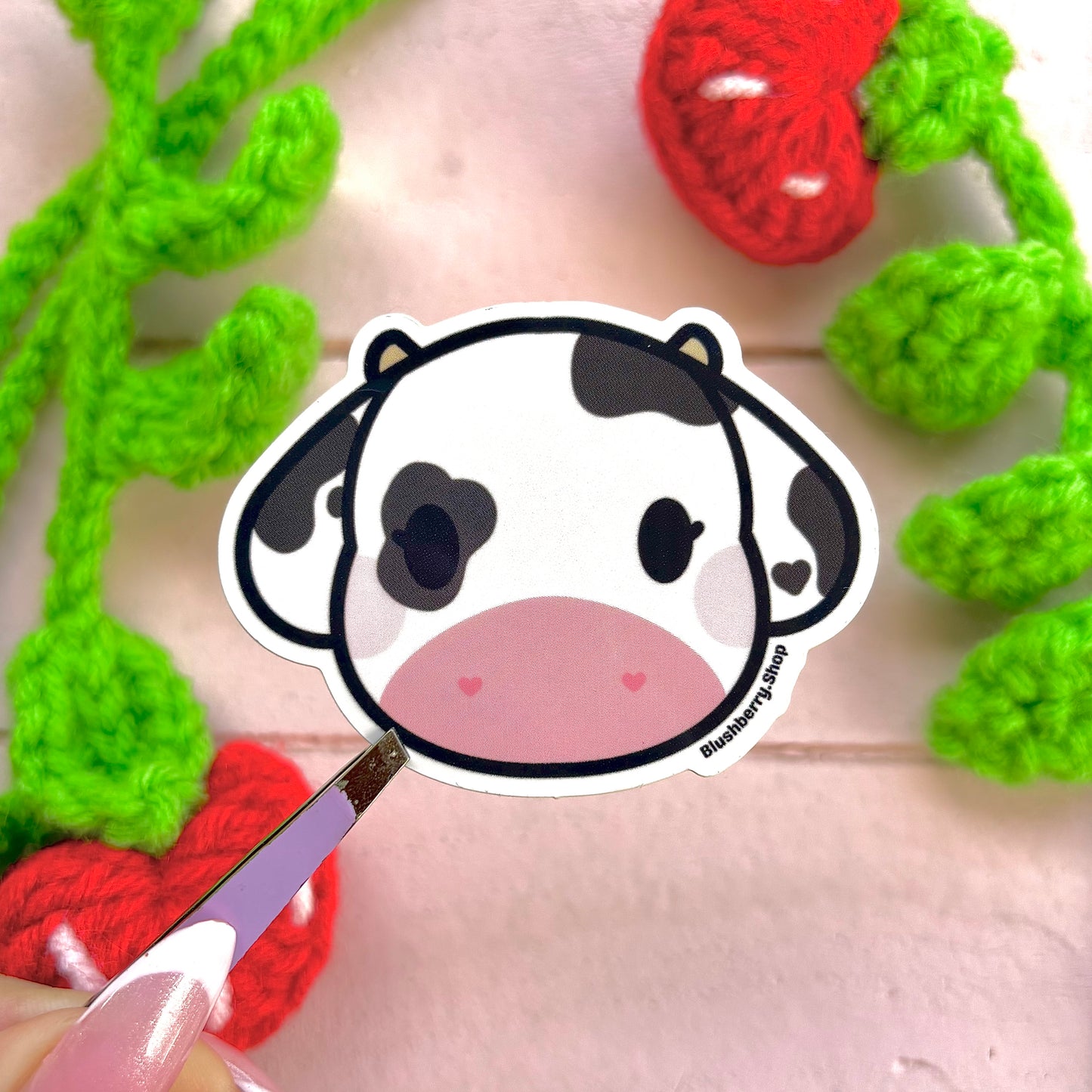 Daisy the Cow Sticker