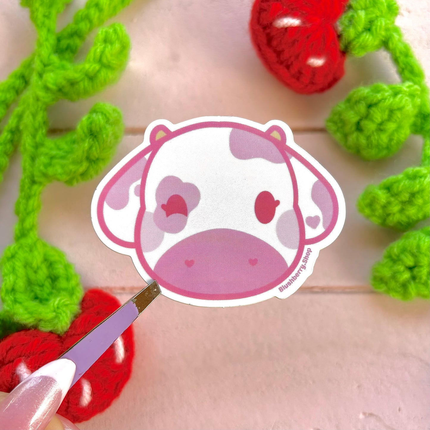 Blossom the Cow Sticker