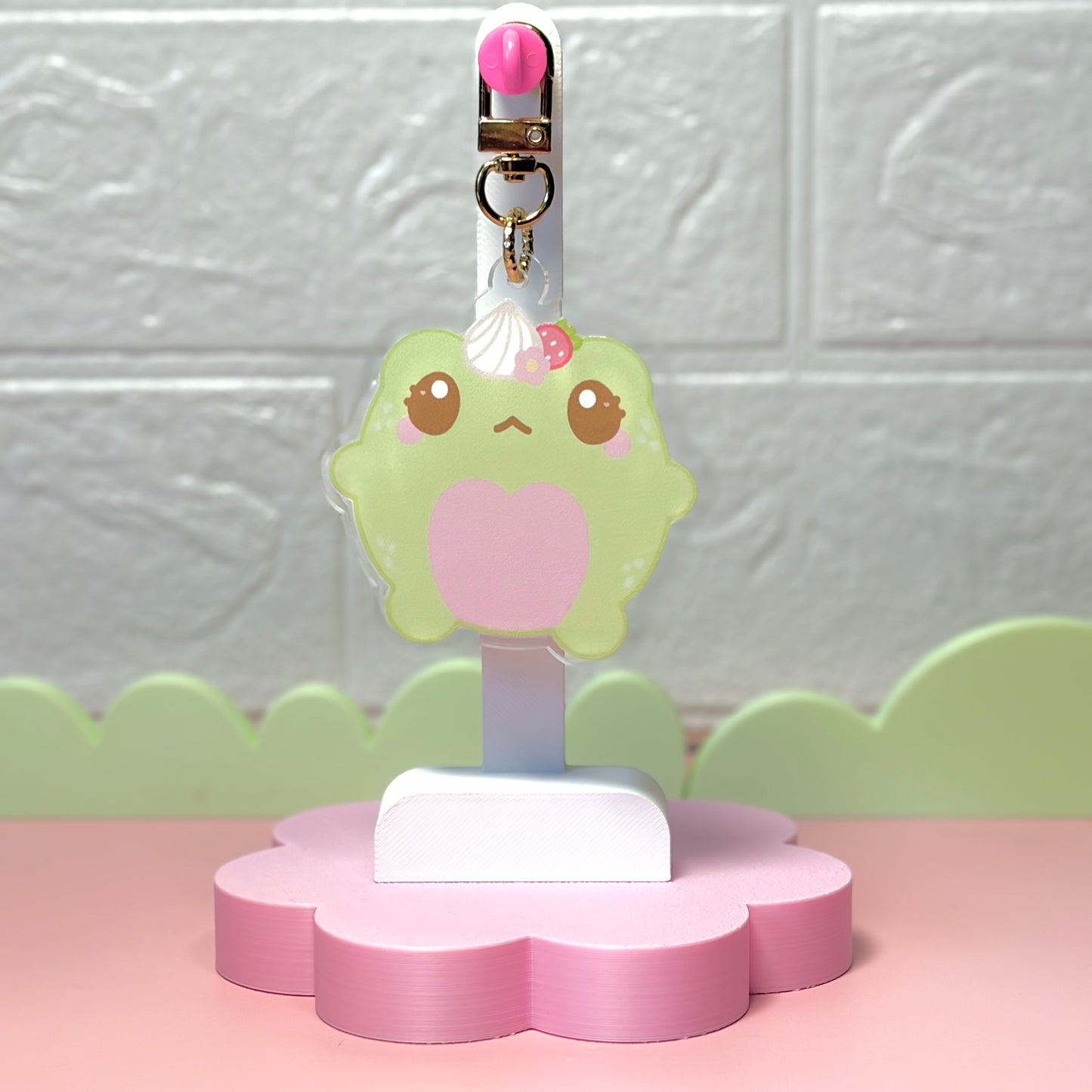 Bibi the Frog Keychain