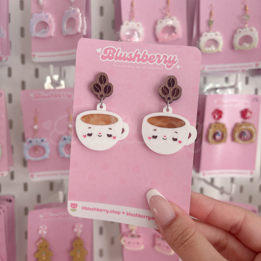 Coffee Earrings