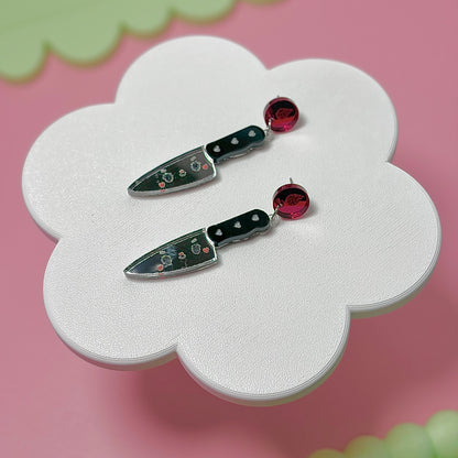 Knife Earrings