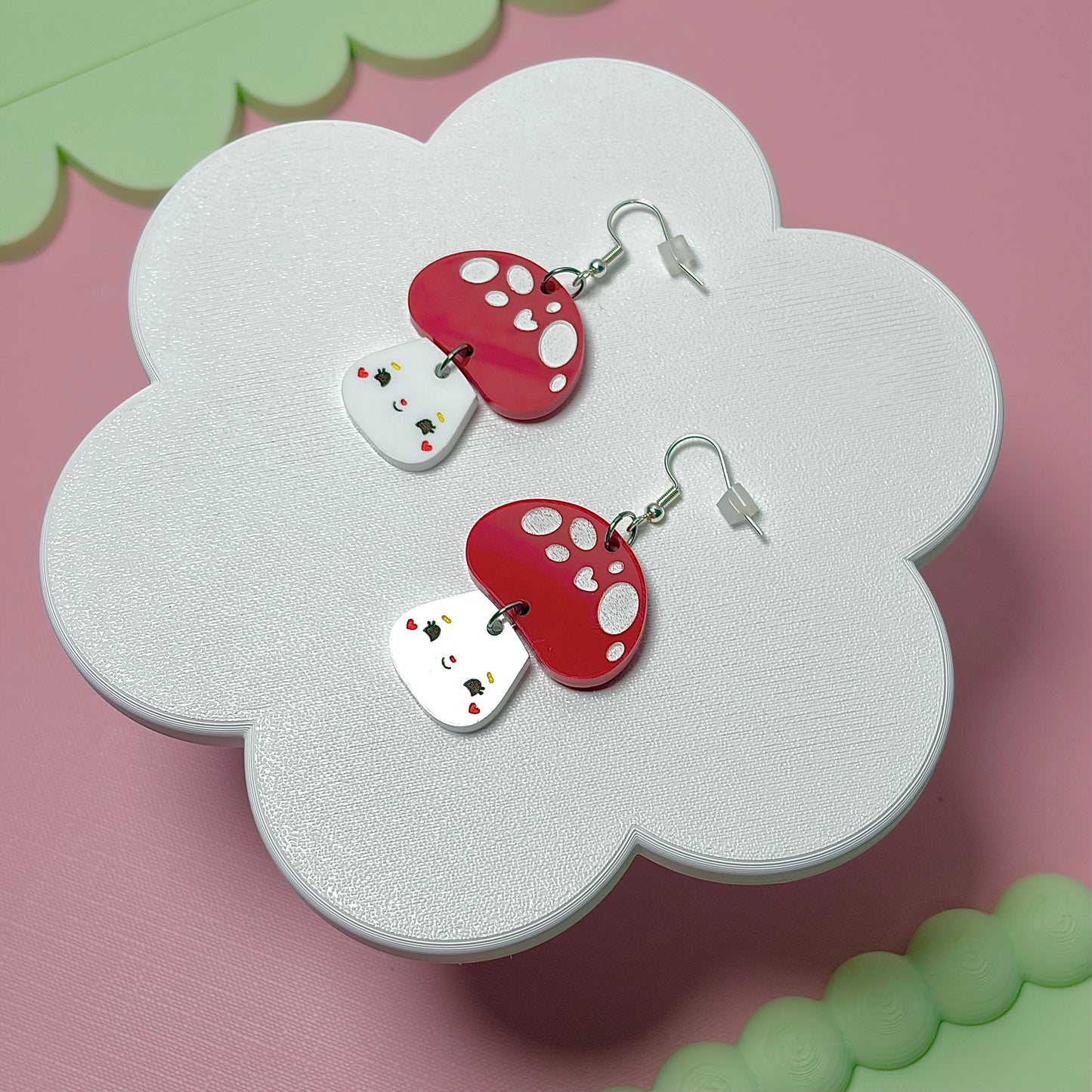 Mushroom Earrings