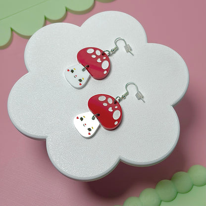 Mushroom Earrings