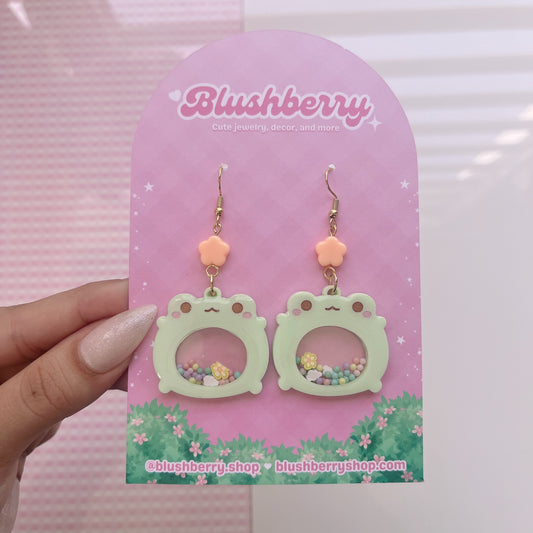 Florecita Shaker Froggy Earrings