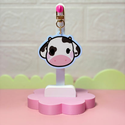 Daisy the Cow Keychain