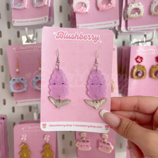 Lavender Earrings