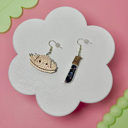 Pava & Machete Earrings