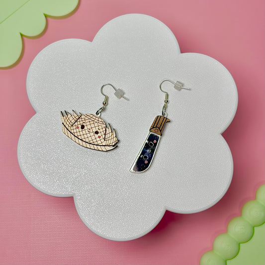 Pava & Machete Earrings