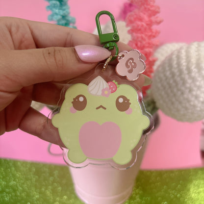 Bibi the Frog Keychain