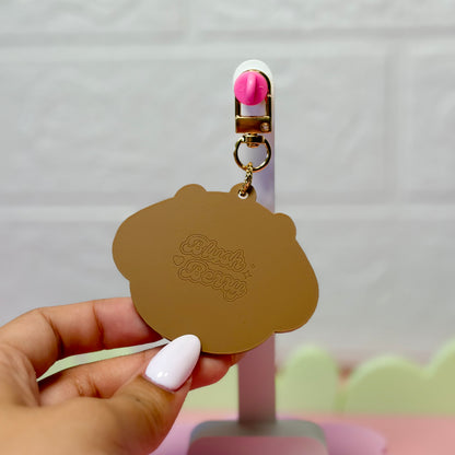 Cocoa the Cow Keychain