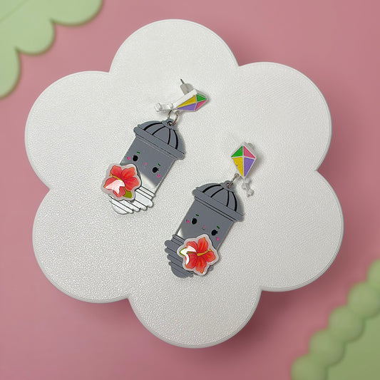 Garitas with Chiringa Earrings