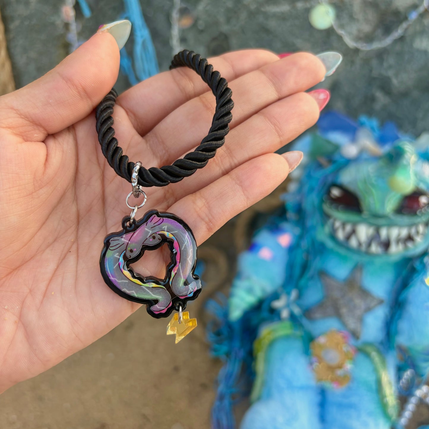 Electric Eels Necklace