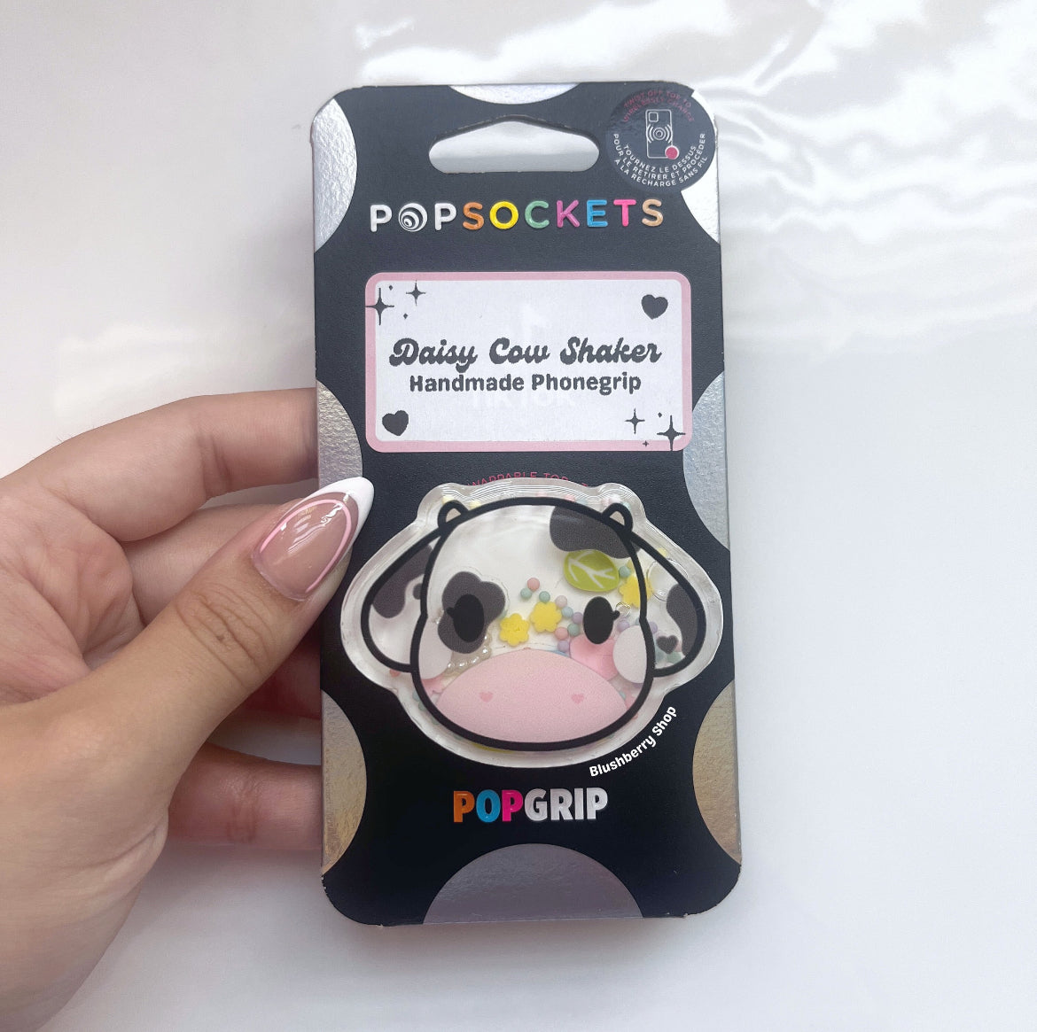 Daisy Cow Popsocket