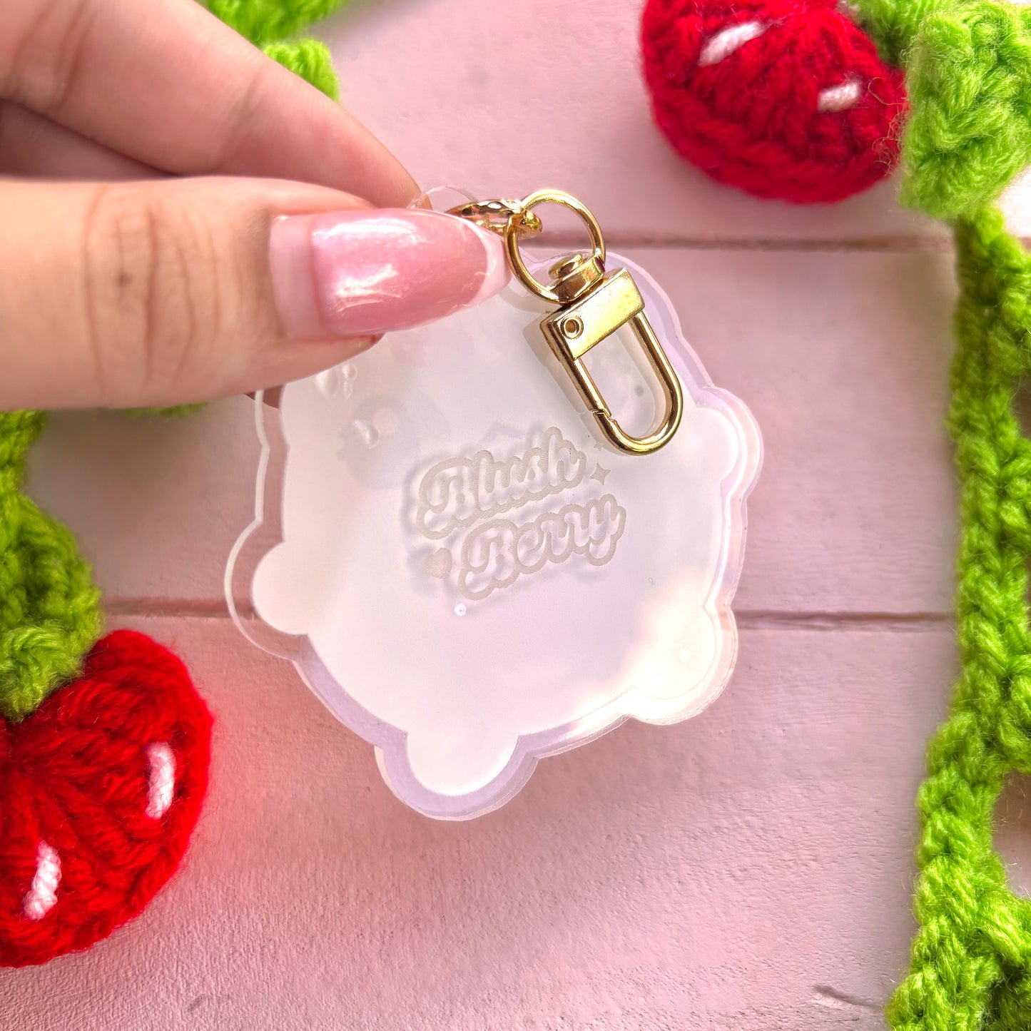 Bibi the Frog Keychain