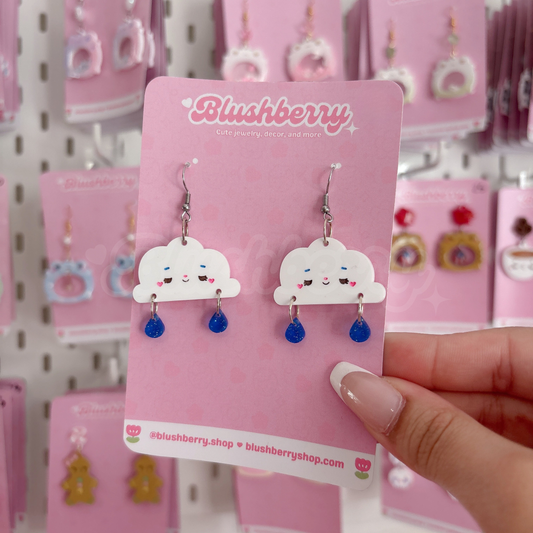 Rain Cloud Earrings