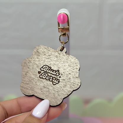 Mercedes the Coqui Keychain