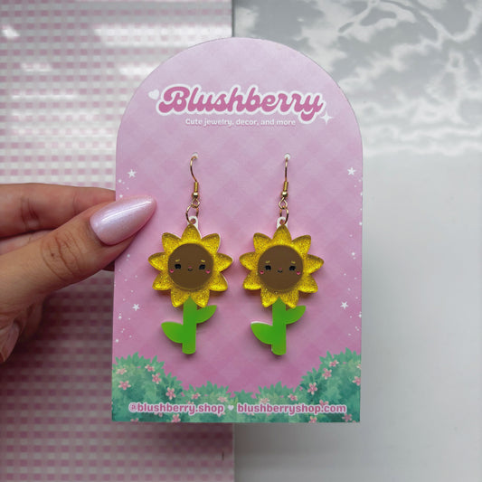 Sunflower Earrings