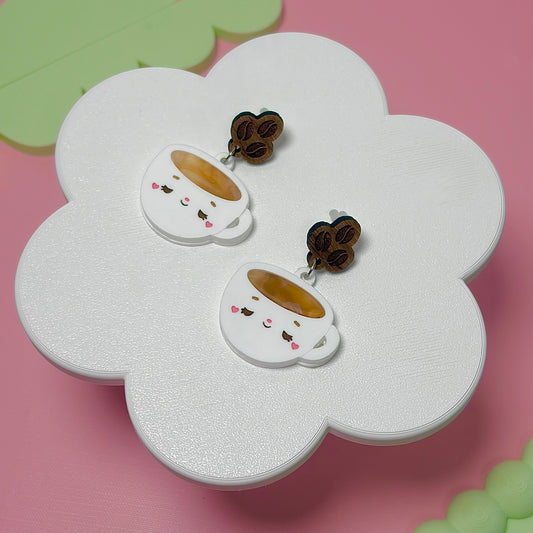 Coffee Earrings