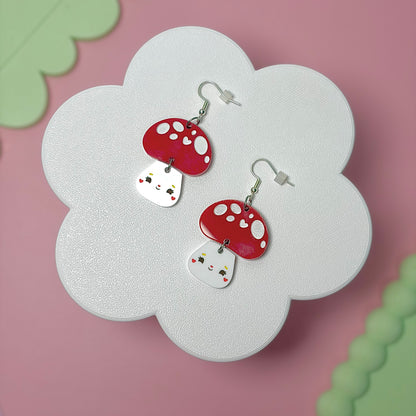 Mushroom Earrings