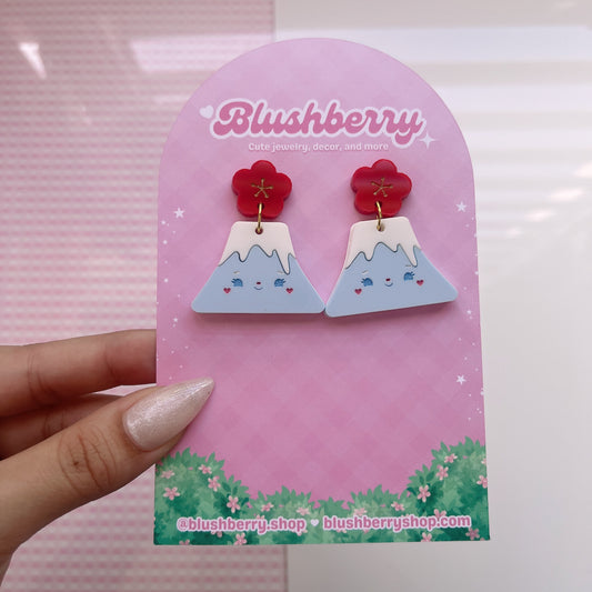 Fuji Mountain Earrings