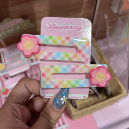 Flower Hairclips