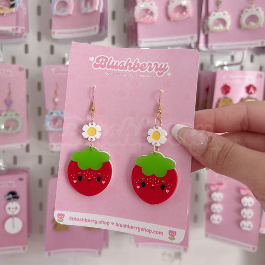 Strawberry Earrings