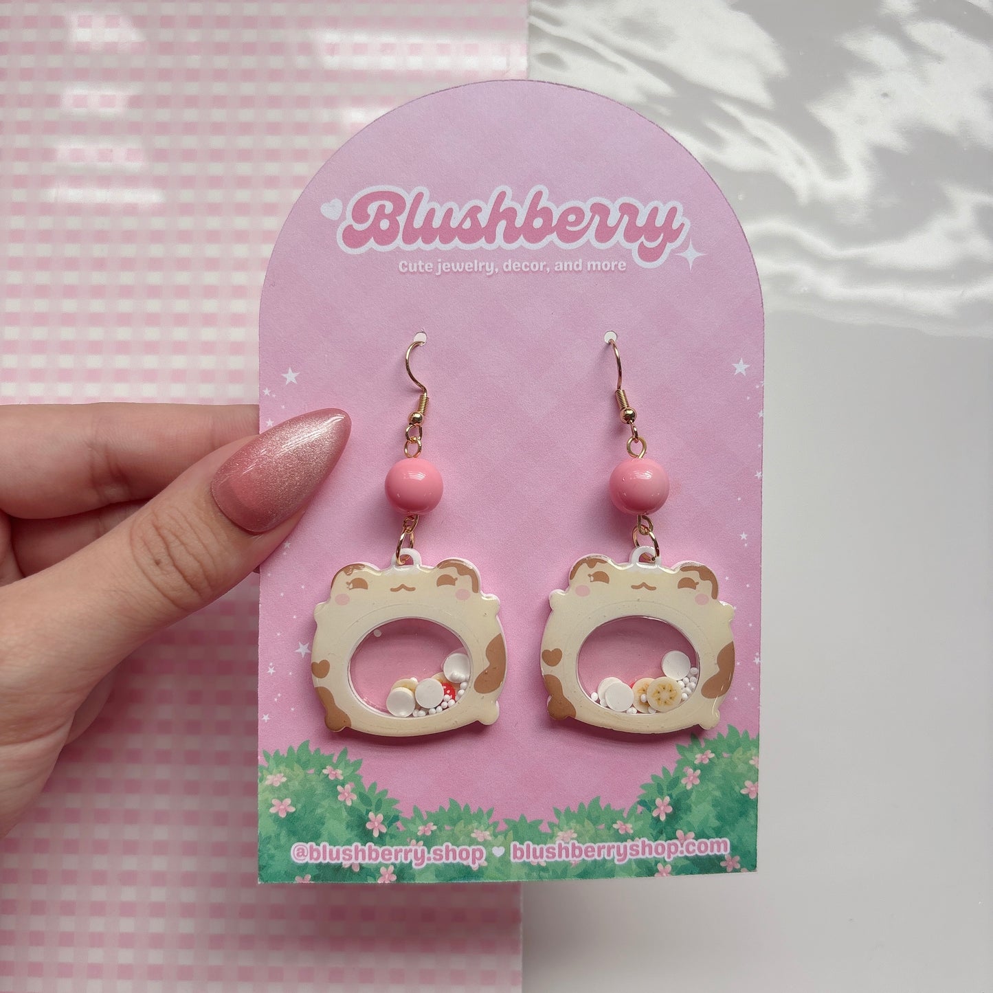 Banana Split Froggy Earrings