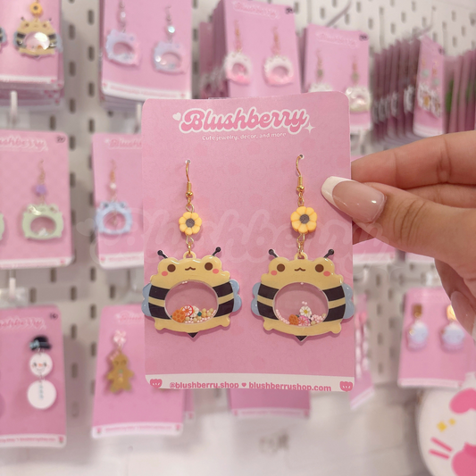 Bee Froggy Earrings