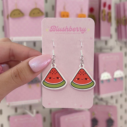 Watermelon Earrings