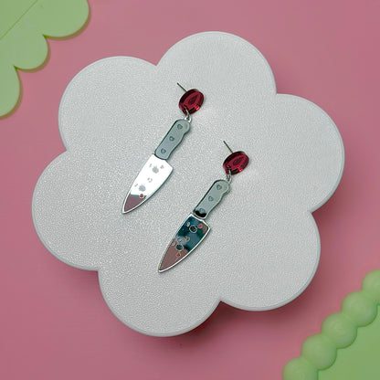 Knife Earrings